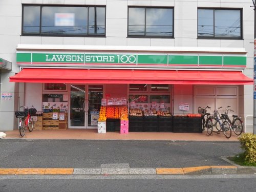 コンビニ　ローソンストア100 LS中葛西店（コンビニ）まで448m