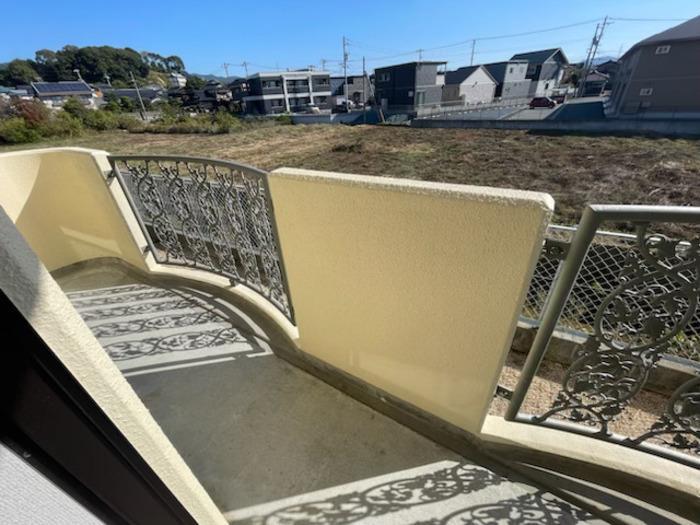 バルコニー　※102号室の写真です