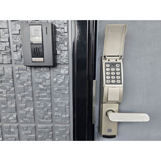 玄関　デジタルキー解錠