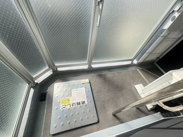 バルコニー　落ち着いた時間を過ごせるバルコニーです