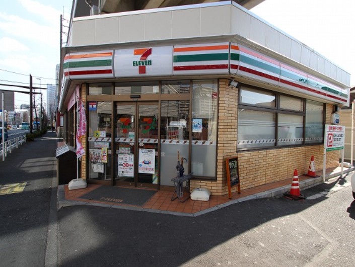 コンビニ　セブンイレブン 川崎今井仲町店（コンビニ）まで128m