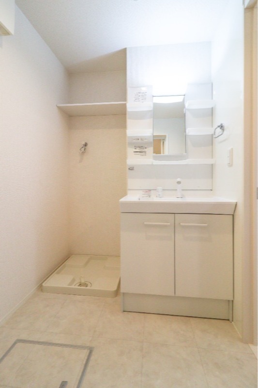 洗面設備　図面と現状に相違がある場合には現状を優先