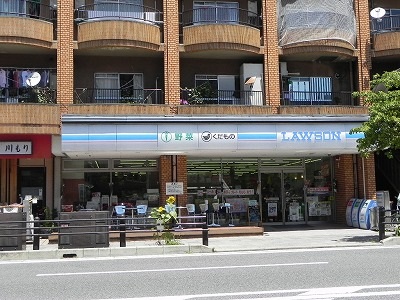 コンビニ　ローソン 東山三条店（コンビニ）まで342m