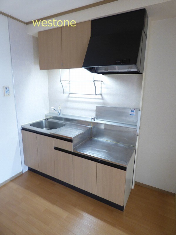 キッチン　ガスコンロ設置可能キッチンです。