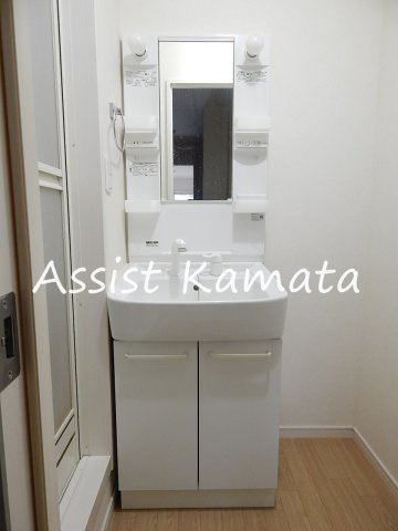 洗面設備　写真は同タイプの別号室です