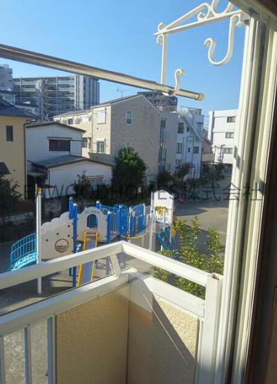 バルコニー　ベランダからの眺め