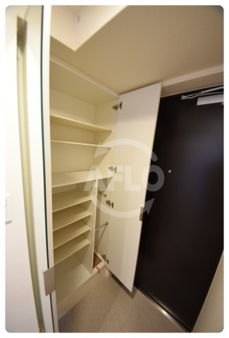 収納　プレサンス谷町九丁目駅前　シューズボックス