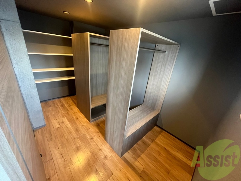 収納　収納もバッチリあるのでお部屋が片付きますよ