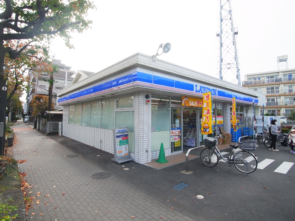 コンビニ　ローソン 葛飾亀有四丁目店（コンビニ）まで496m