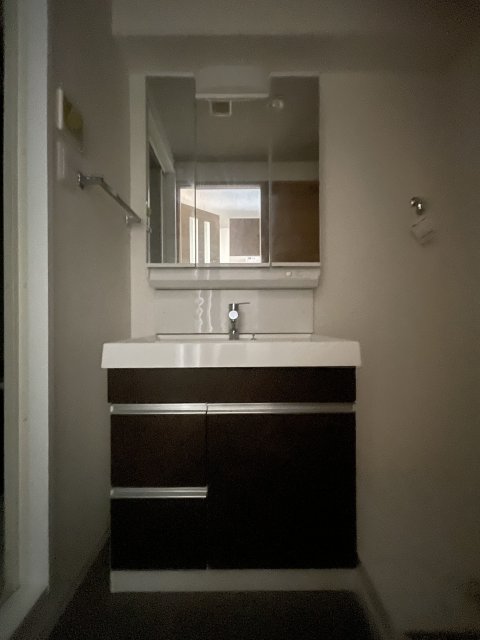 洗面設備　同物件別号室のものです。