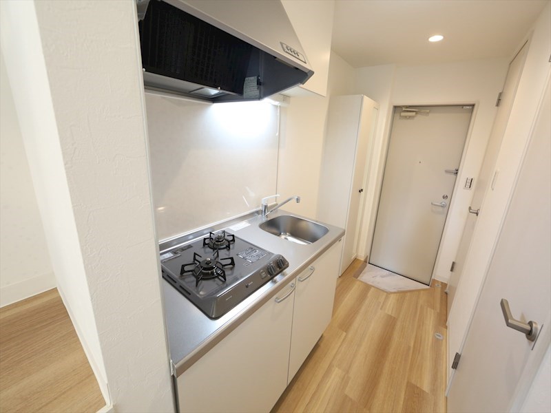 キッチン　システムキッチン（ガス2口コンロ付）