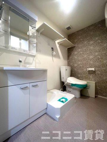洗面設備　別号室イメージの為、現状を優先致します。