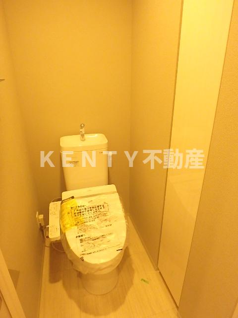 トイレ　ゆったりとした空間のトイレです