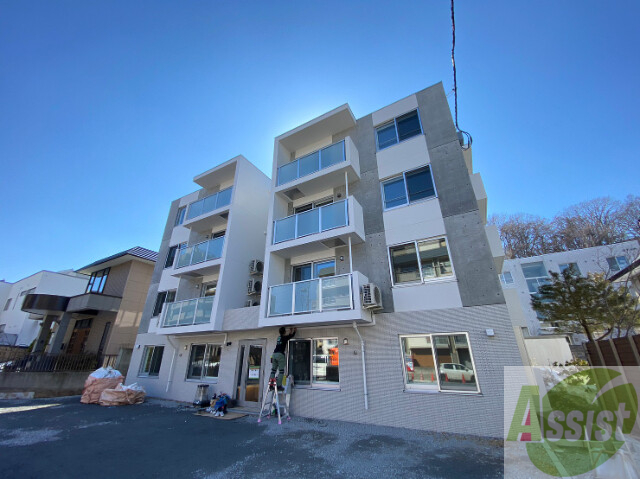 建物外観　札幌市中央区南１２条西「アルシオーネＳ１２」