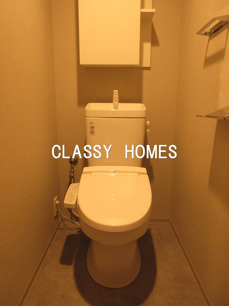 トイレ　2025年竣工　ロイヤルパークス品川：トイレ