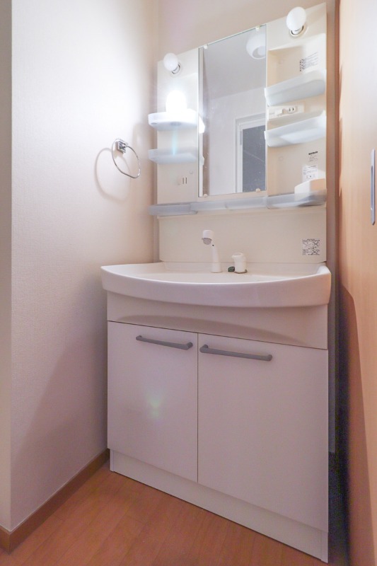 洗面設備　図面と現状に相違がある場合には現状を優先