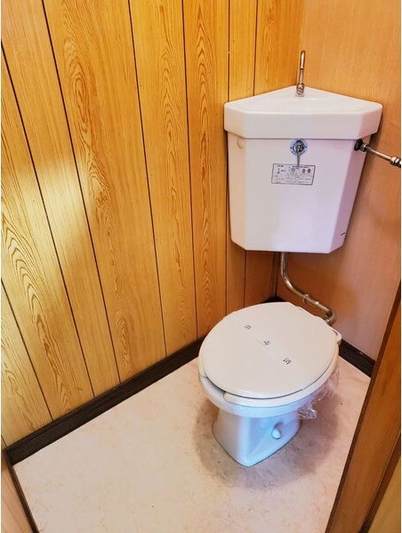 トイレ　※写真は別号室です。