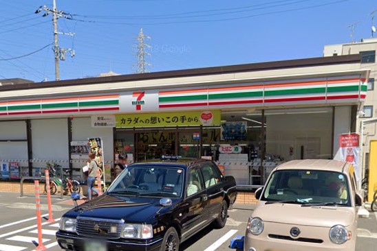 コンビニ　セブンイレブン 船橋前原西店（コンビニ）まで1096m