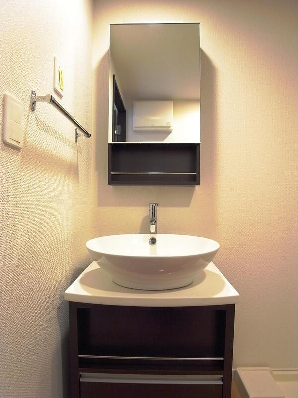 洗面設備　洗面所です