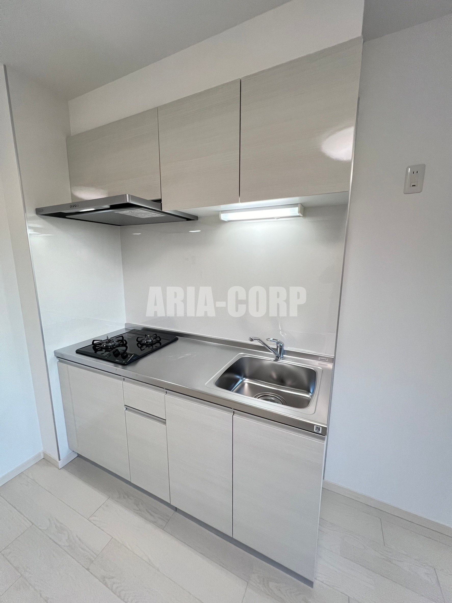 キッチン　（同仕様）お料理に役立つ2口ガスコンロ付きシステムキッチン♪