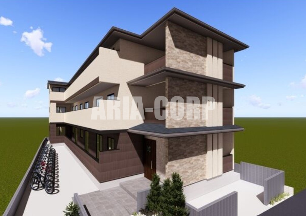 建物外観　2025年1月完成！駅徒歩5分光インターネット無料新築です