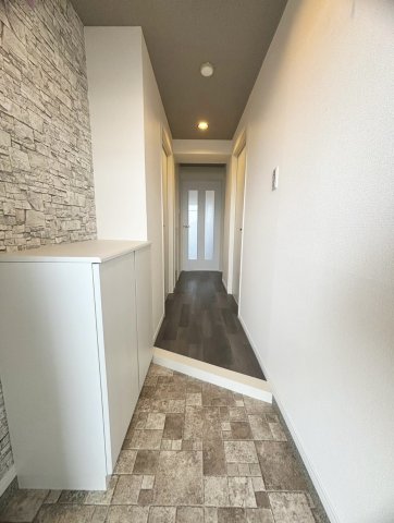 玄関　明るい玄関です