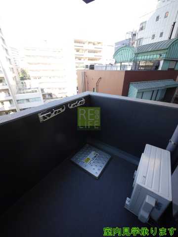 バルコニー　エステムプラザ市谷外濠公園