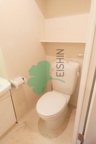 トイレ　清潔感のあるトイレです。