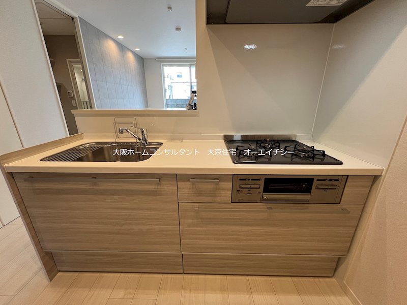 キッチン　建築中の為同ハウスメーカー参考写真建築中の為同ハウスメーカー