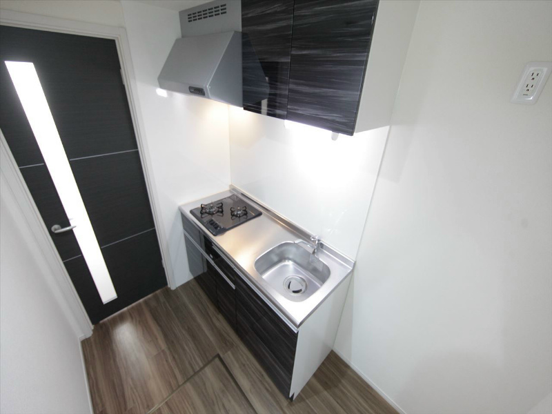 キッチン　システムキッチン（ガス2口コンロ付）