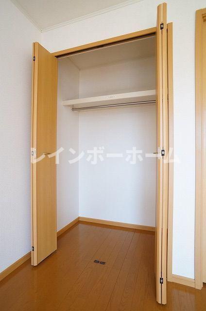 収納　十分な収納スペースがあります