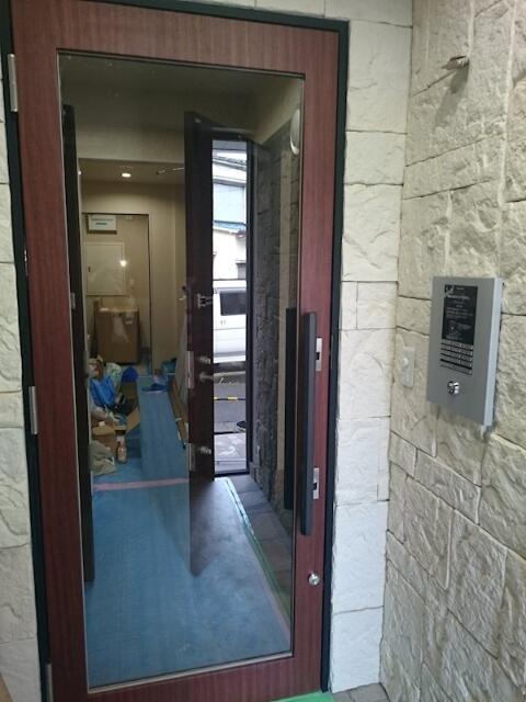 セキュリティ　モニター付きインターホンです