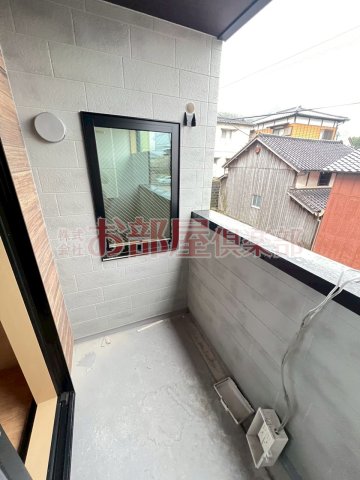 バルコニー　バルコニーがあります