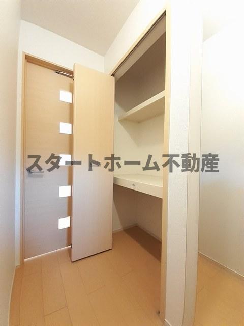 収納　ちょっとした収納スペースも充実しています