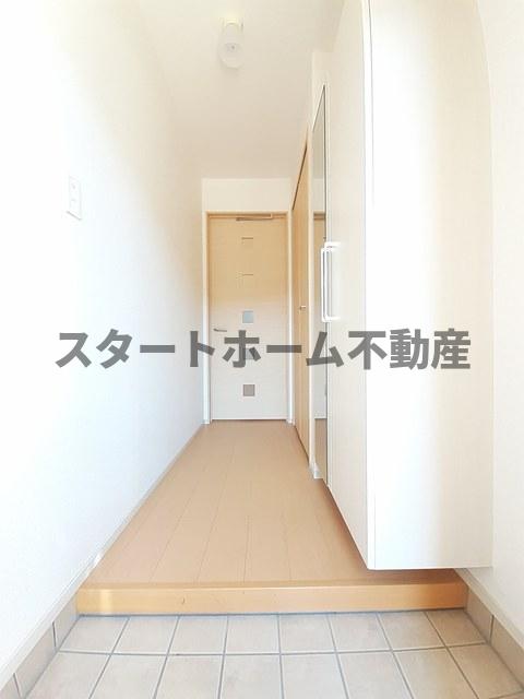 玄関　ゆったりとした玄関です