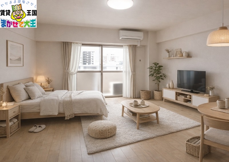 居室・リビング　家具・インテリアはＣＧです