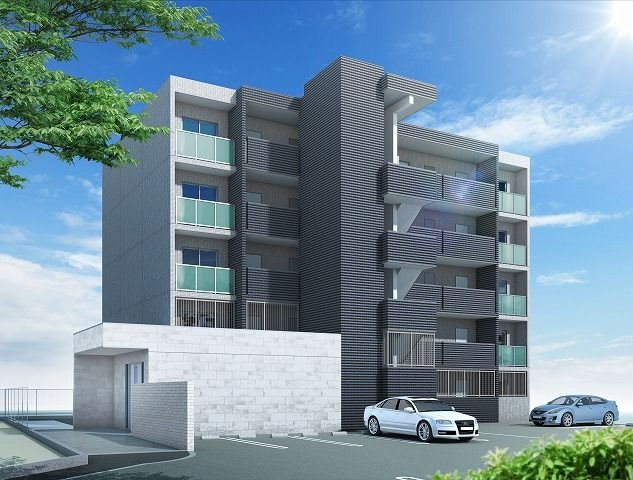 建物外観　外観パース写真