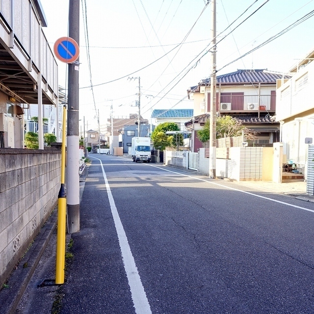 眺望　前面道路