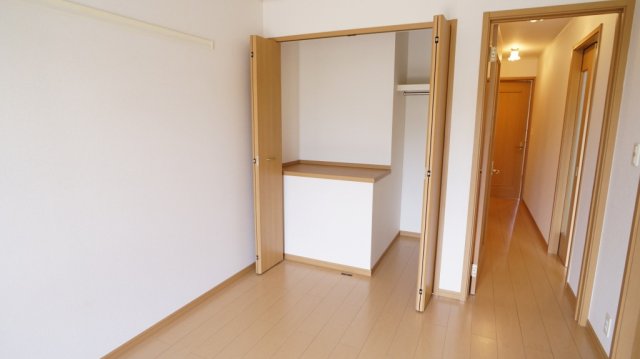 収納　たっぷりとした収納スペースです