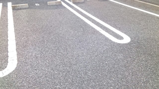 駐車場　車をお持ちの方に嬉しい駐車場付きの物件です