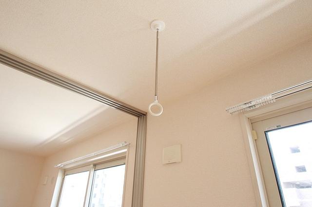 その他設備　室内物干