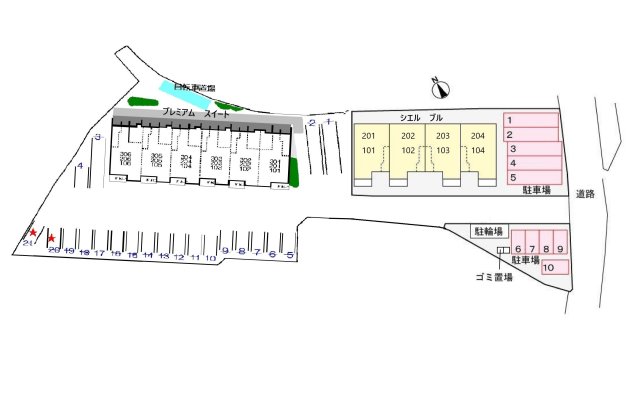 駐車場　駐車場