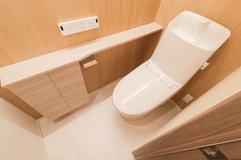 トイレ　図面と現状に相違がある場合には現状を優先