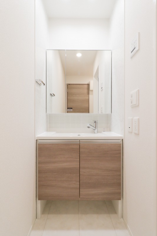 洗面設備　図面と現状に相違がある場合には現状を優先