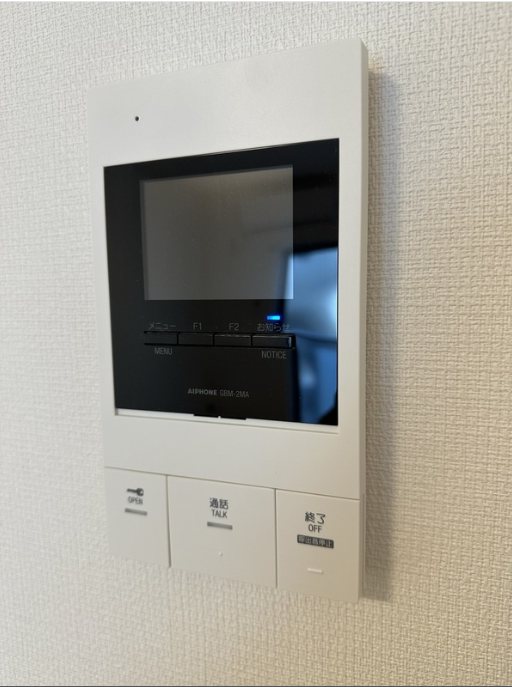 セキュリティ　モニター付きインターホン