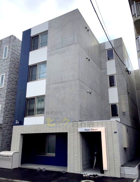 建物外観　都市ガス＆Ｗｉ－Ｆｉ付ネット無料採用のマンションです♪