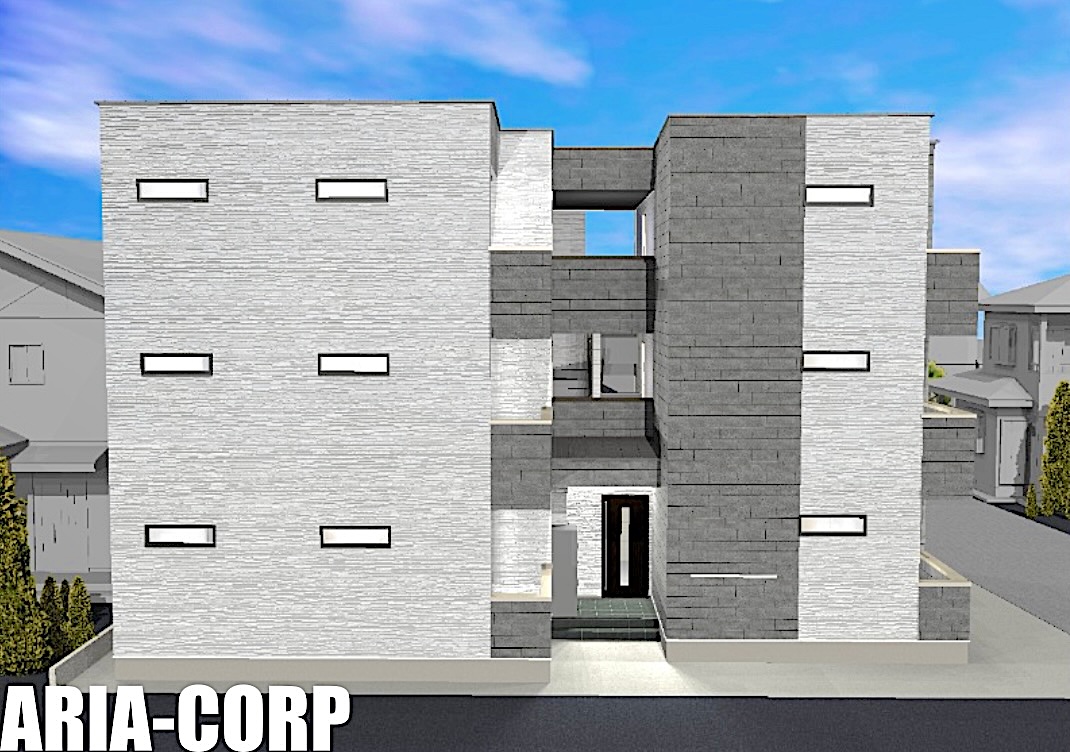 建物外観　2026年完成、大手ハウスメーカー施工デザイナーズアパート！