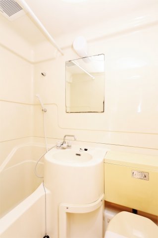 洗面設備　参考写真（同物件別部屋）
