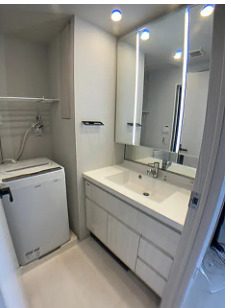 洗面設備　※別部屋の参考写真です。