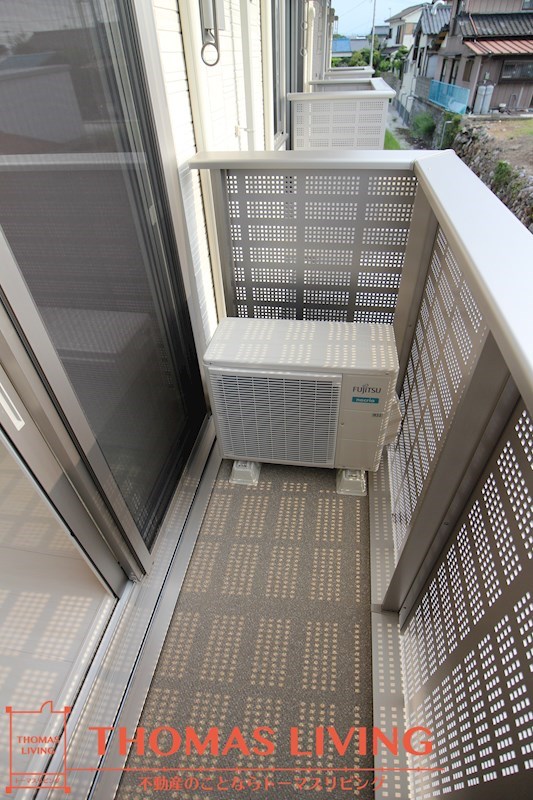 バルコニー　日当たり・風通し共に良好です